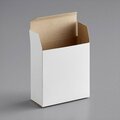 Lavex 5 1/4'' x 2 1/4'' x 5 1/4'' White Reverse Tuck Carton, 250PK 442BOX82RTW